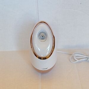 Sage White and Gold Skincare Facial Steamer